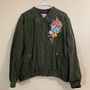 Johnny Was bomber jacket